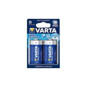 Varta High Energy 4920 - Batterie 2 x D - Alcaline - 16500 mAh - Publicité