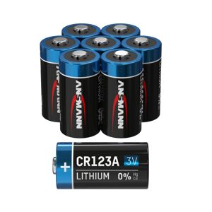 8x batterie au lithium ANSMANN CR123A 3V - batterie haute puissance (lot de 8) - Publicité