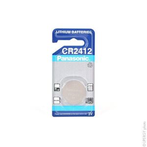 Pile bouton lithium CR pour CR2412 Panasonic - Publicité