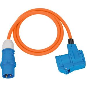 Brennenstuhl Adaptateur CEE IP44 1,5m orange H07RN-F 3G2,5 prise CEE, Connecteur coudé 230V/16A - 1132920525 - Publicité