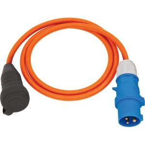 Brennenstuhl Adaptateur CEE IP44 1,5m orange H07RN-F 3G2,5 Fiche de contact de protection, prise CEE 230V/16A - 1132920025 - Publicité