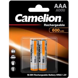 Camelion Camelion 17006203 Batterie rechargeable 2 accus R03 / AAA / 600 mAh - Publicité