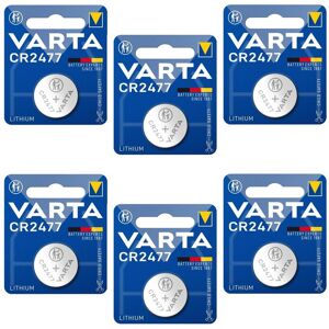 VARTA Lot de 6 Professionals Electronics CR2477 (6477) - lithium button cell, 3 V - Publicité