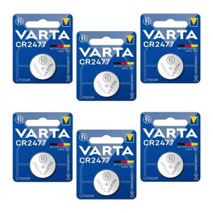 VARTA Lot de 6 Professionals Electronics CR2477 (6477) - lithium button cell, 3 V - Publicité