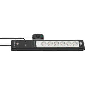 Brennenstuhl Prolongateur multiprise Premium-Plus-Line 6 prises noir/gris 3m H05VV-F 3G1,5 - 1951560102 - Publicité
