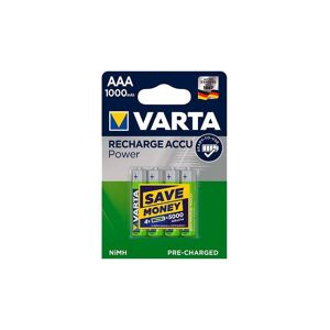Varta Professional - Batterie 4 x AAA - NiMH - (rechargeables) - 1000 mAh - Publicité