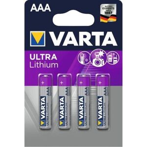 Varta Professional - Batterie 4 x AAA - Li - 1100 mAh - Publicité