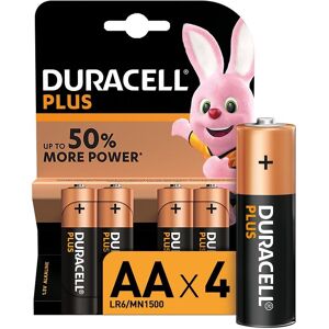 Duracell Plus Power MN1500 - Batterie 4 x type AA - Alcaline - Publicité