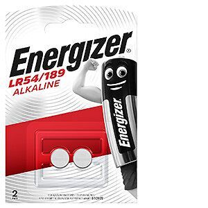 Energizer 189 - Batterie 2 x LR54 - Alcaline - 80 mAh - Publicité