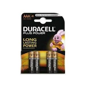 Duracell Plus Power MN2400 - Batterie 4 x AAA - Alcaline - Publicité