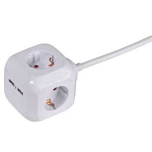 Cube 4 usb a usb a rallonge electrique