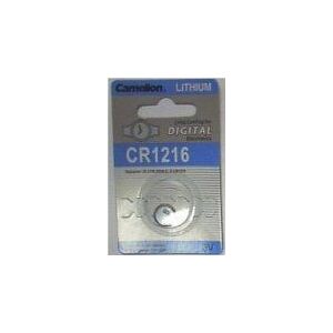 Camelion CR1216 Pile bouton Lithium 3V DL1216, 5034LC, E-CR1216 - Publicité