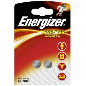 Energizer 189 - Batterie 2 x LR54 - Alcaline - 80 mAh - Publicité