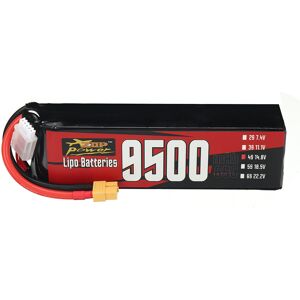 Batterie LiPo ZOP Power 4S 14.8V 9500mAh 65C 140.6Wh avec prise XT60 pour drone de course RC longue portée - Publicité