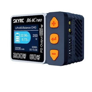 Chargeur intelligent SKYRC B6AC NEO AC 60W DC 200W 10A Équilibreur de Batterie pour 1-6S Lipo LiFe Lilon LiHV 1-15S NiMH