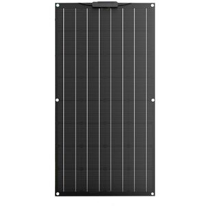 Panneau solaire flexible ETFE Sunpower 18V 100W Panneau solaire monocristallin laminé en silicium 1050mm * 540mm