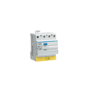 Interrupteur differentiel 4p 40a 30ma type ac a bornes decalees hager cdc840f