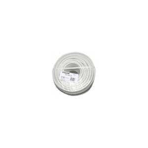 CABLES Câble souple domestique couronne de 50 mètres 2x1.5mm² blanc ho5vvf2x1.5