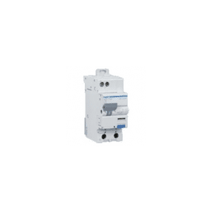 Disjoncteur differentiel 1p+n 3ka courbe c-20a 30ma type ac hager adc720f