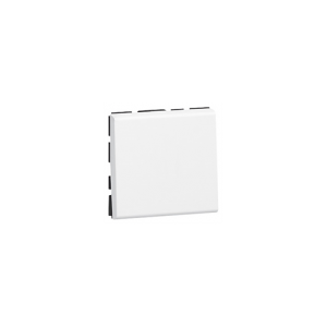 Legrand Poussoir programme mosaic 2 modules 250v 6a blanc legrand 077040l