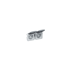 Legrand Prise de courant double plexo étanche - horizontal 2p+t 16a - legand 069562