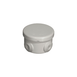 EUROHM Boîte de dérivation étanche - ronde diamètre 80mm 4 entrées ip55 - eurohm 50002