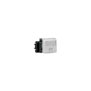 Prise rj45 9 contacts saillie cat.6 composable legrand 086147