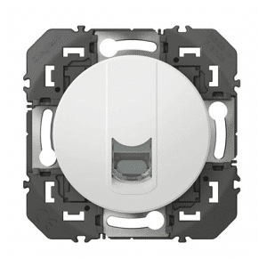 Legrand dooxie prise informatique rj45 cat6 stp finition blanc 600375