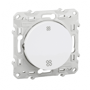 SCHNEIDER ELECTRIC Schneider odace interrupteur vmc blanc sans position arrêt s520233