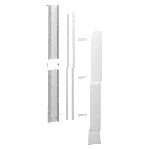 SCHNEIDER ELECTRIC Kit goulotte gtl 13 modules - avec couvercle - 2 demi-longueur de 1200x252x64mm - schneider electric r9hkt13