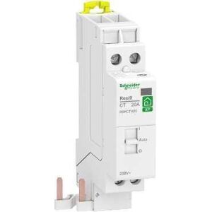 Resi9 - contacteur heures creuses - 2no - 20a schneider electric r9pcth20