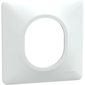 SCHNEIDER ELECTRIC Schneider ovalis plaque simple blanc - s320702