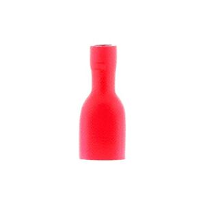 Zenitech 10 cosses rouge clips femelles isolés 6,3 mm - Publicité