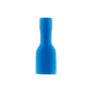 Zenitech 10 cosses bleu clips femelles isolés 6,3 mm - Publicité