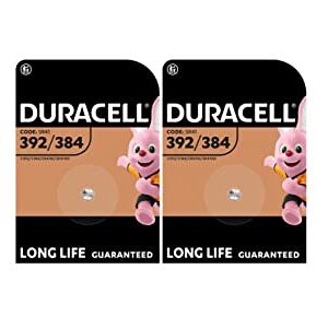 Duracell 2 x  392/384 SR41 avec oxyde d'argent (2 ampoules de 1 batterie) 2 piles - Publicité