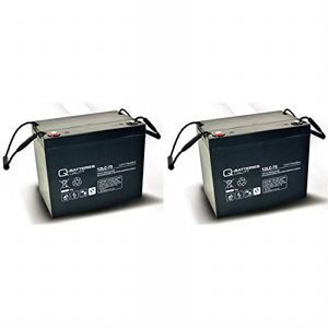 Q-Batteries Batterie de rechange pour Meyra Optimus 2 pièces 12LC-75 / 12 V – 77 Ah Batterie au plomb type de cycle AGM VRLA - Publicité