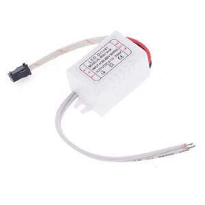 Ruilogod Adaptateur de pilote d'alimentation AC85-265V DC 6-11V pour HL-W001 3x1W LED illuminé - Publicité