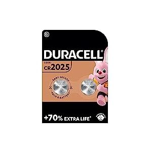 Duracell 2 x  CR 2025 (1 blister de 2 batteries) 2 piles (CR 2025) - Publicité