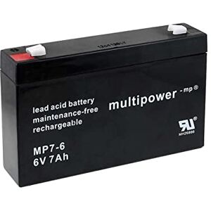 Powery Batterie Plomb (multipower) MP4.5-6 6V Plomb-Acide pour