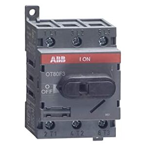 ABB de Entrelec ot80 F3 – Interrupteur secciónador/secciónable 3 Broches 80 A 80/75 A/A - Publicité