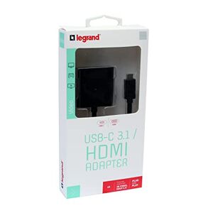 Legrand Adaptor USB 3.1 type-C male to HDMI female - Publicité