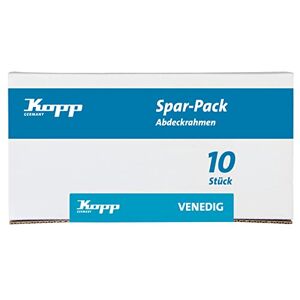 Kopp Venedig 400129015 Lot de 10 cadres de recouvrement 1 compartiment Blanc pur - Publicité