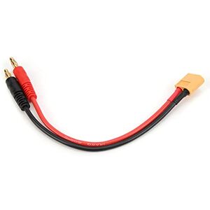 Bnineteenteam Câble de Chargeur RC, Câble de Chargeur RC Léger Résistant à la Corrosion de 15 Cm XT60 à 4,0 Mm Fiche Banane 14AWG Câble pour Chargeur de Batterie Lipo - Publicité