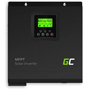 Green Cell ® 3000W/6000W 3kW 24V 230V Solaire Convertisseur Inverter Onduleur sinusoïdal Off Grid Power Inverter avec régulateur de charge MPPT pur sinusoïdal Transformateur - Publicité