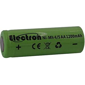 Electron Batterie rechargeable Ni-Mh 4/5AA 4/5 AA 1,2 V 1 200 mAh 42 x 14 mm accumulateur à broche plate - Publicité