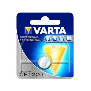 Inconnu Varta Appareils Batterie – 156.68.19 – CR1220 caf – 1ER sous blister - Publicité