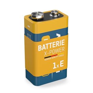 Ansmann Batterie 5015643 X-Power Super Alkaline 9V E / 6LF22 / 6AM6 / 1er pack - Publicité