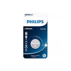Philips Batterie  Lithium CR2032 3V BLx1 - Publicité