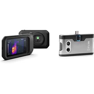 FLIR C5 Caméra Thermique Compacte & un port USB-C Android   Caméra à imagerie thermique pour Android, résolution thermique 80 x 60 (connecteur USB-C), neutre - Publicité