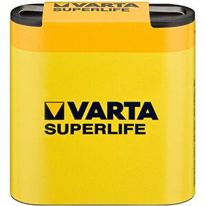 Varta 42341 Zinc-Carbon 4.5 V Non-Rechargeable Battery – Non-Rechargeable Batteries (Zinc-Carbon, 4.5 V, Yellow, Blister, 80 mm, 23.5 mm) - Publicité